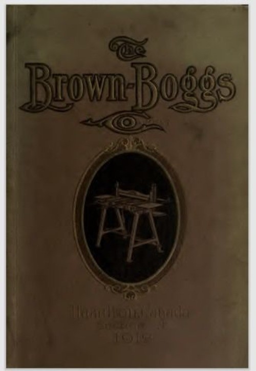 1912 Brown and Boggs Tools and Machinery Catalog 162 pages Illustrated