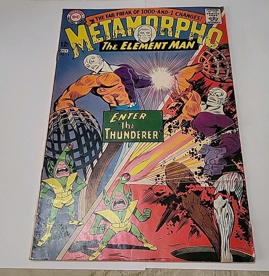 Metamorpho #14 (DC Comics, 1967) Silver Age, Bob Haney story VG Metamorpho #14 (DC Comics, 1967) Silver Age, Bob Haney story VG