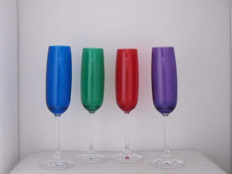 WATERFORD VINTAGE JEWELS BALLOON CHAMPAGNE GLASS SET OF 4 BRAND NEW IN BOX