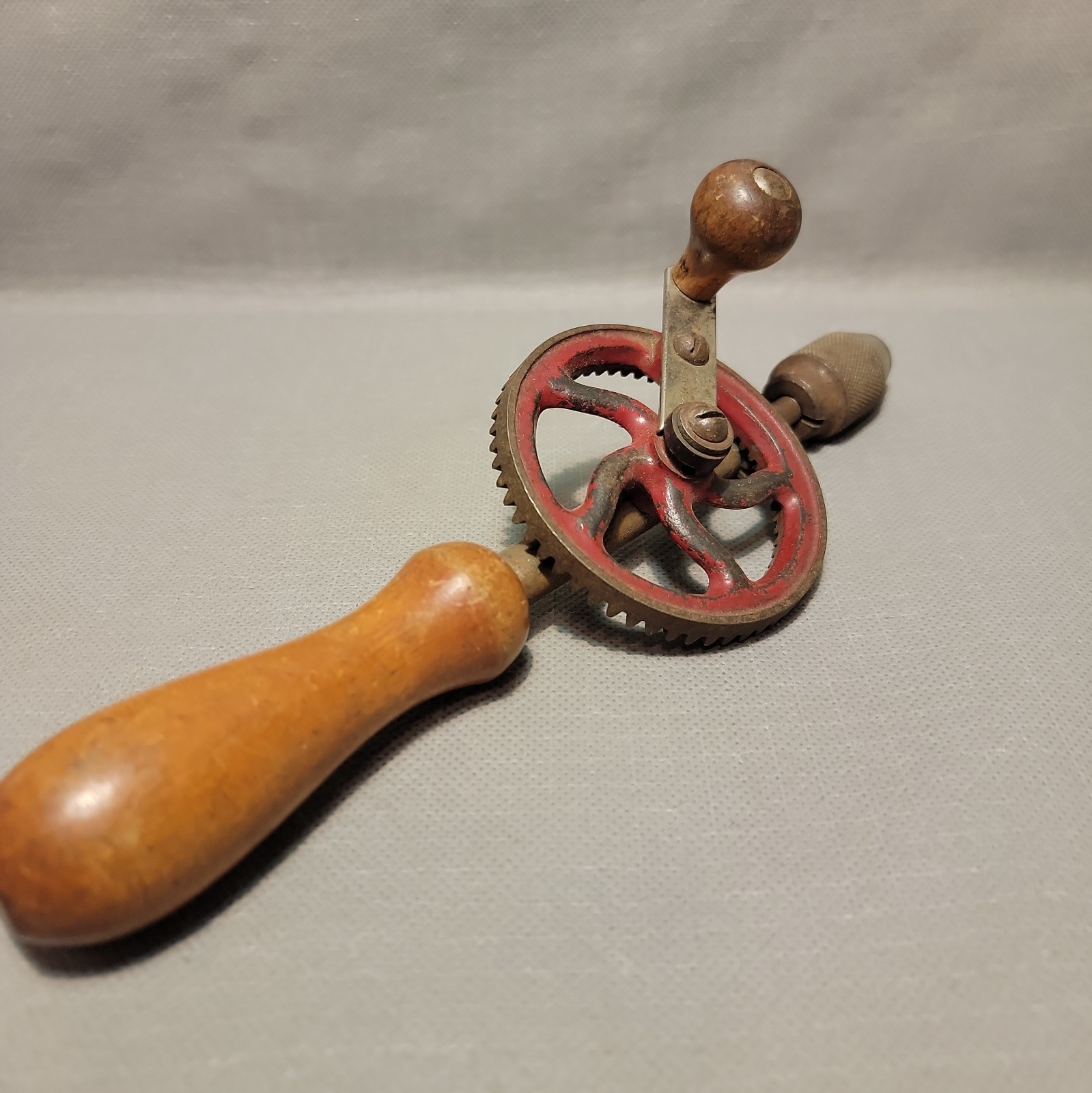 Vintage Mohawk Shelburne Egg Beater Hand Drill USA