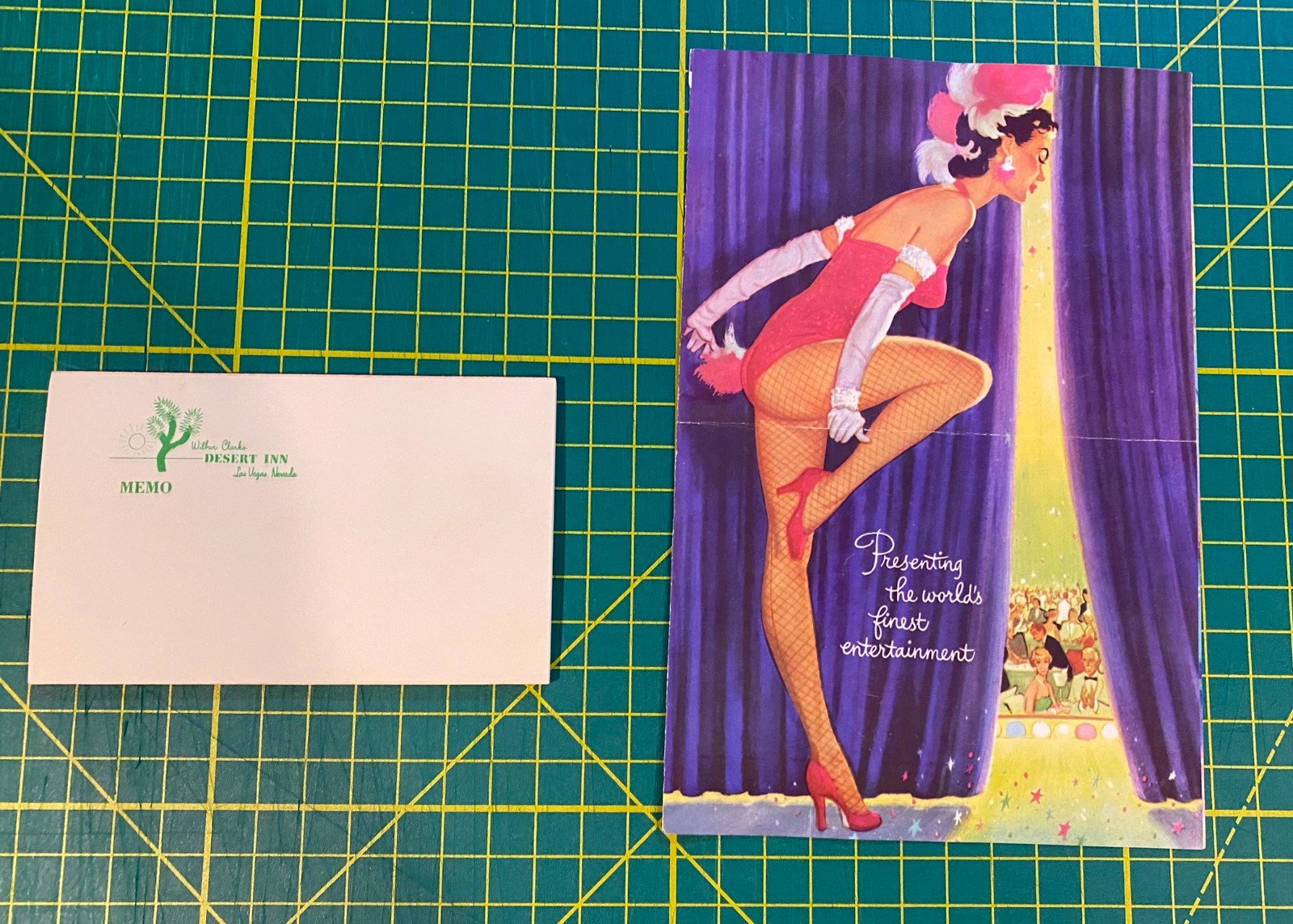 Vintage Wilbur Clark’s Desert Inn Las Vegas Show Program Patti Page Pinup Graphi Vintage Wilbur Clark’s Desert Inn Las Vegas Show Program Patti Page Pinup Graphi