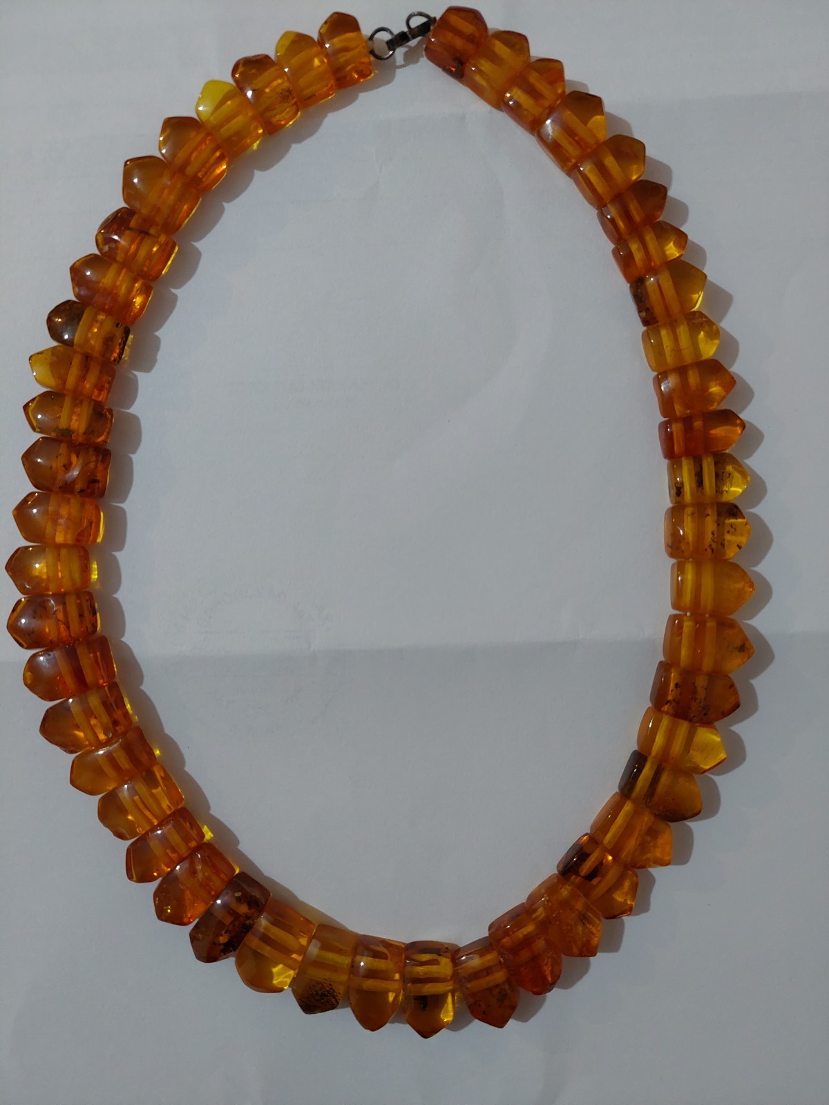 ANTIQUE BALTIC AMBER NECKLACE CITRINE GRADUATED BEADS 38 GRAMS ANTIQUE BALTIC AMBER NECKLACE CITRINE GRADUATED BEADS 38 GRAMS