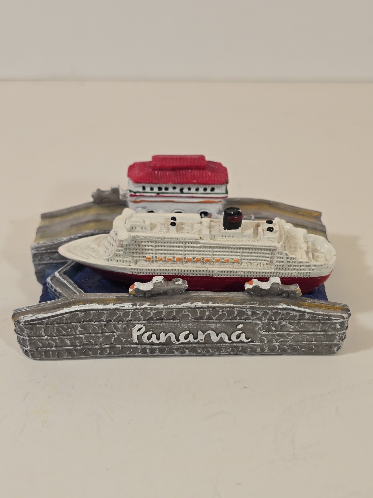 Panama Canal, Panama | Souvenir Replica Miniature Figure Collectible Resin