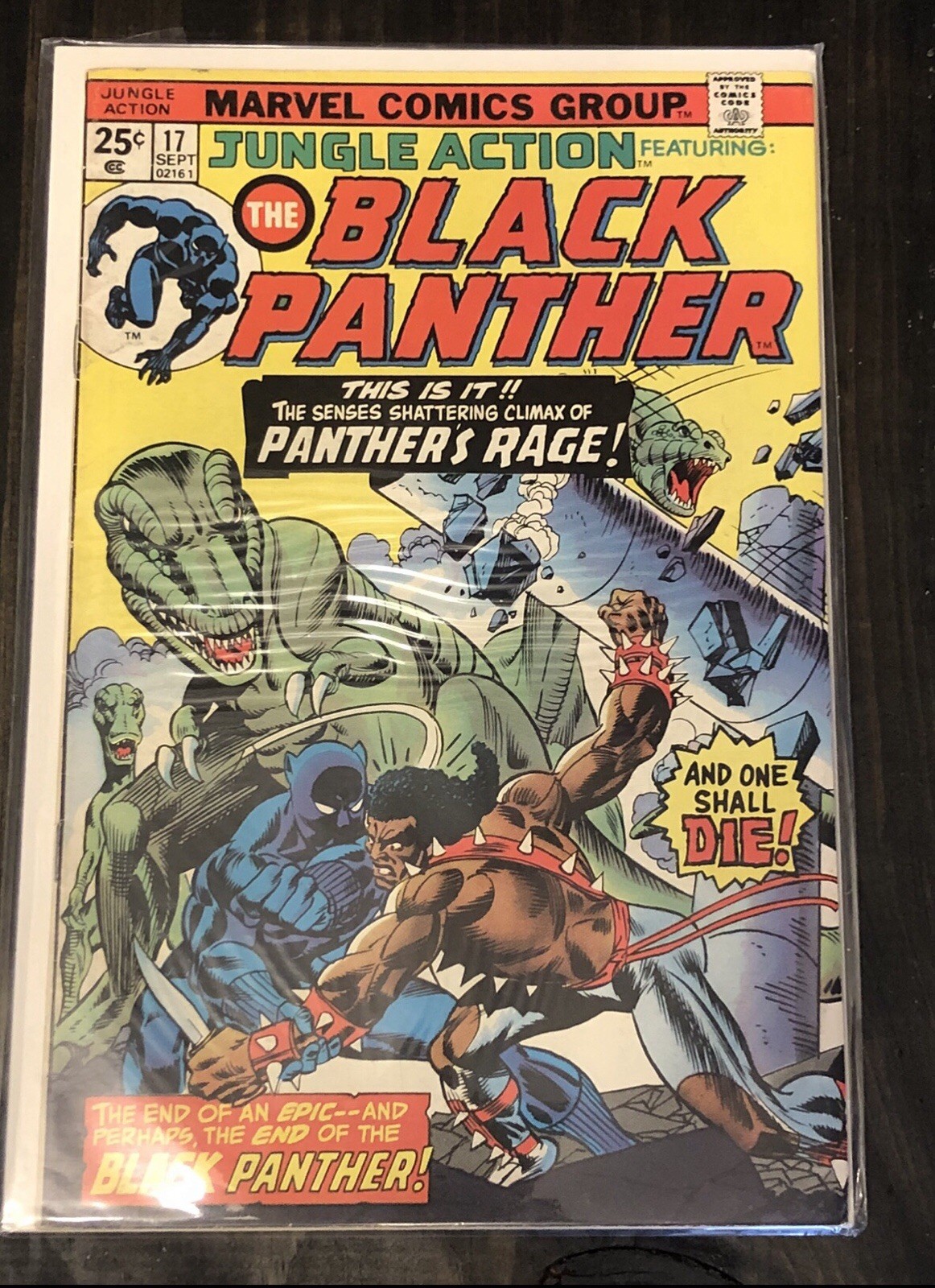 Jungle Action Featuring Black Panther #17 1975 Jungle Action Featuring Black Panther #17 1975