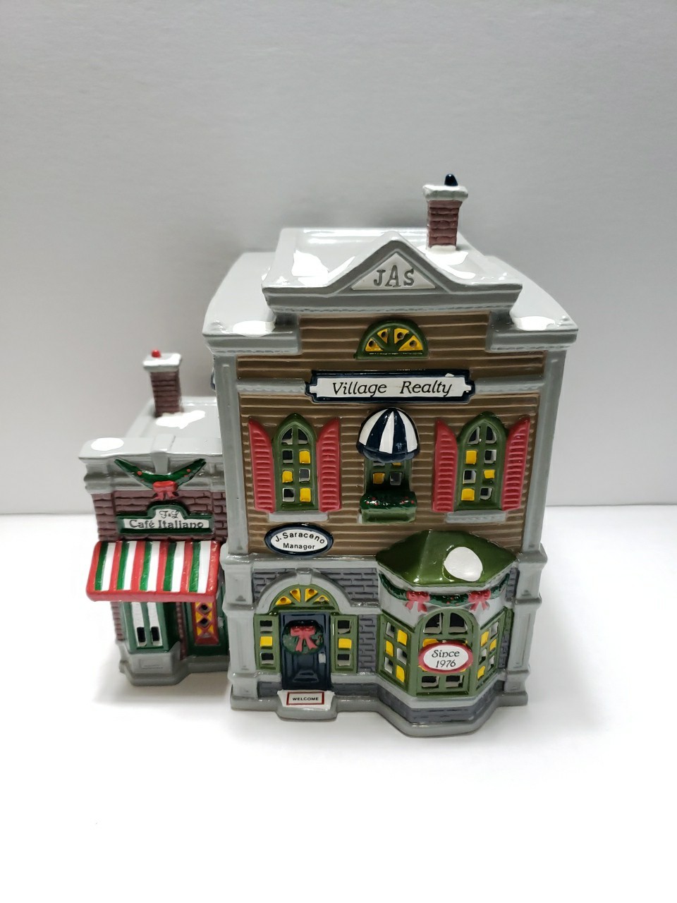 DEPARTMENT 56 The Original Snow VILLAGE REALTY #5154-3 No Light Cord DEPARTMENT 56 The Original Snow VILLAGE REALTY #5154-3 No Light Cord