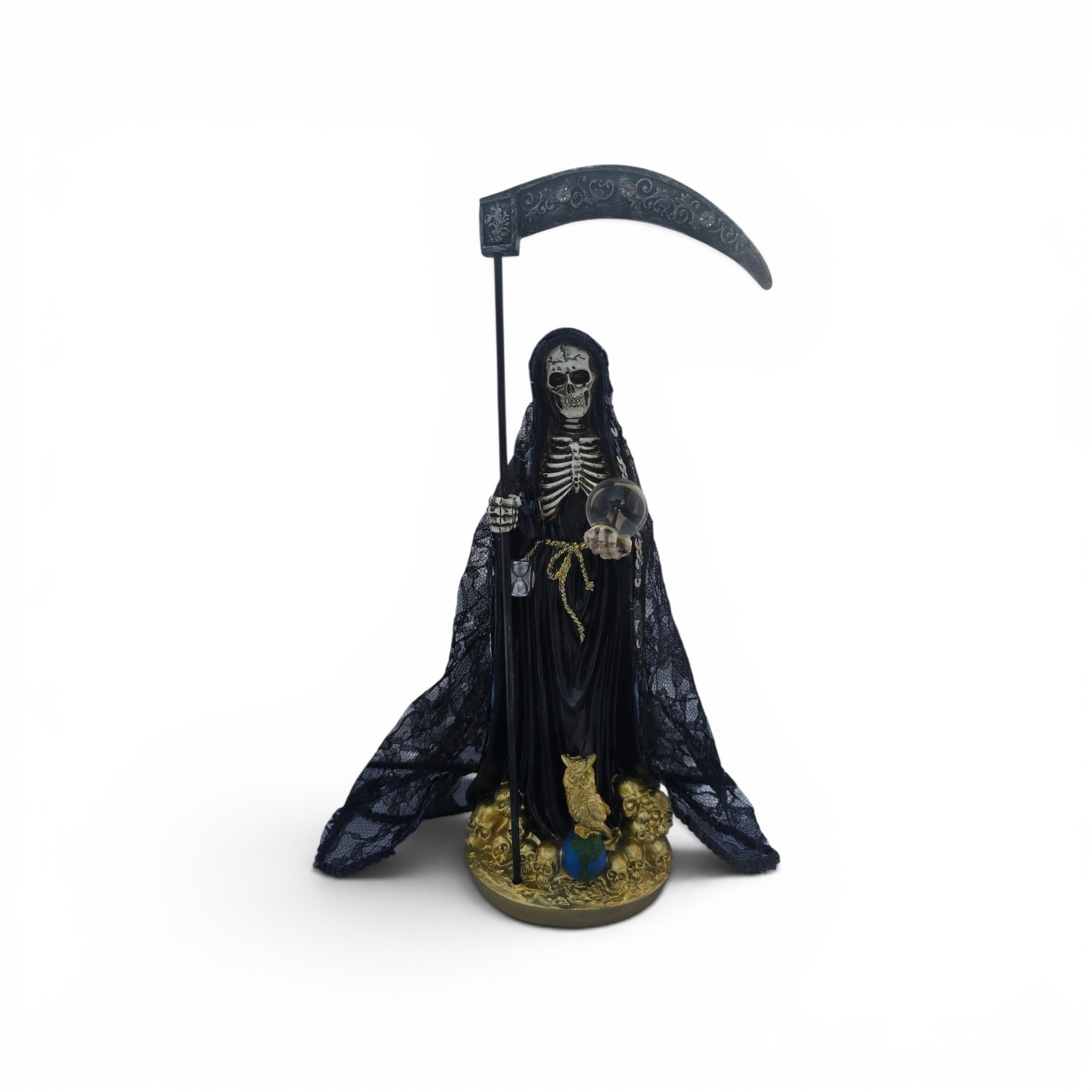 Santa Muerte Vestimenta Negra De Tela 14 Santa Muerte Vestimenta Negra De Tela 14