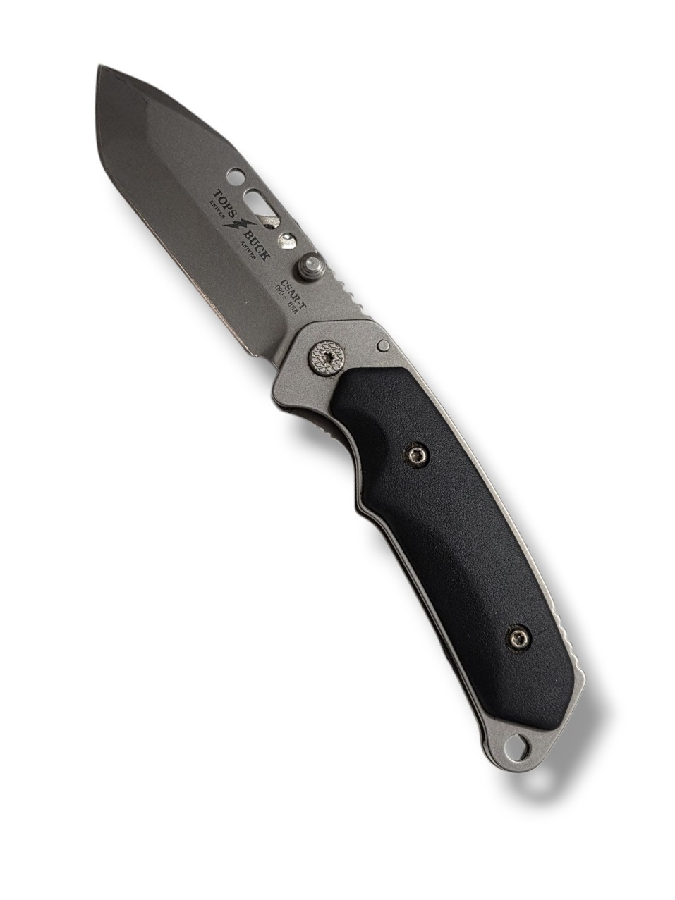 2011 TOPS / BUCK KNIFE 090 CSAR-T 420HC BLADE BLACK RUBBER HANDLE 2011 TOPS / BUCK KNIFE 090 CSAR-T 420HC BLADE BLACK RUBBER HANDLE