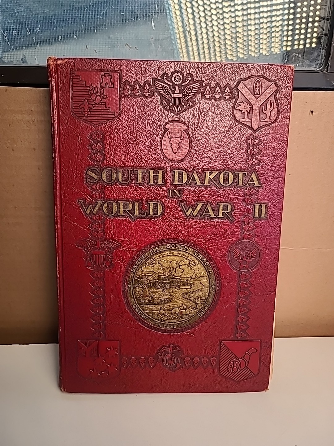 South Dakota in World War II 1945 WWII History Commission HC Illustrated