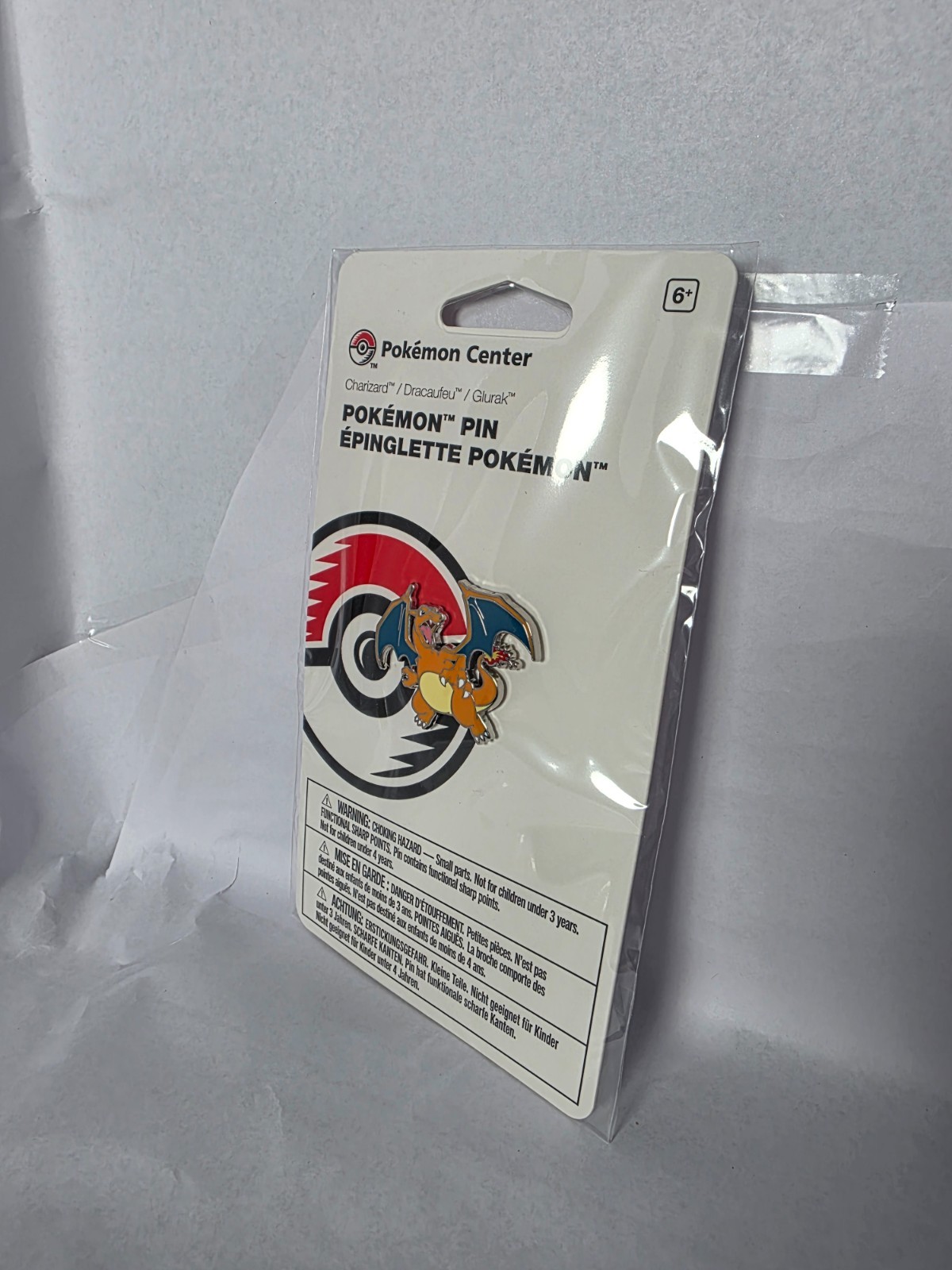 Pokémon Center Charizard Pokémon Pin - Brand New