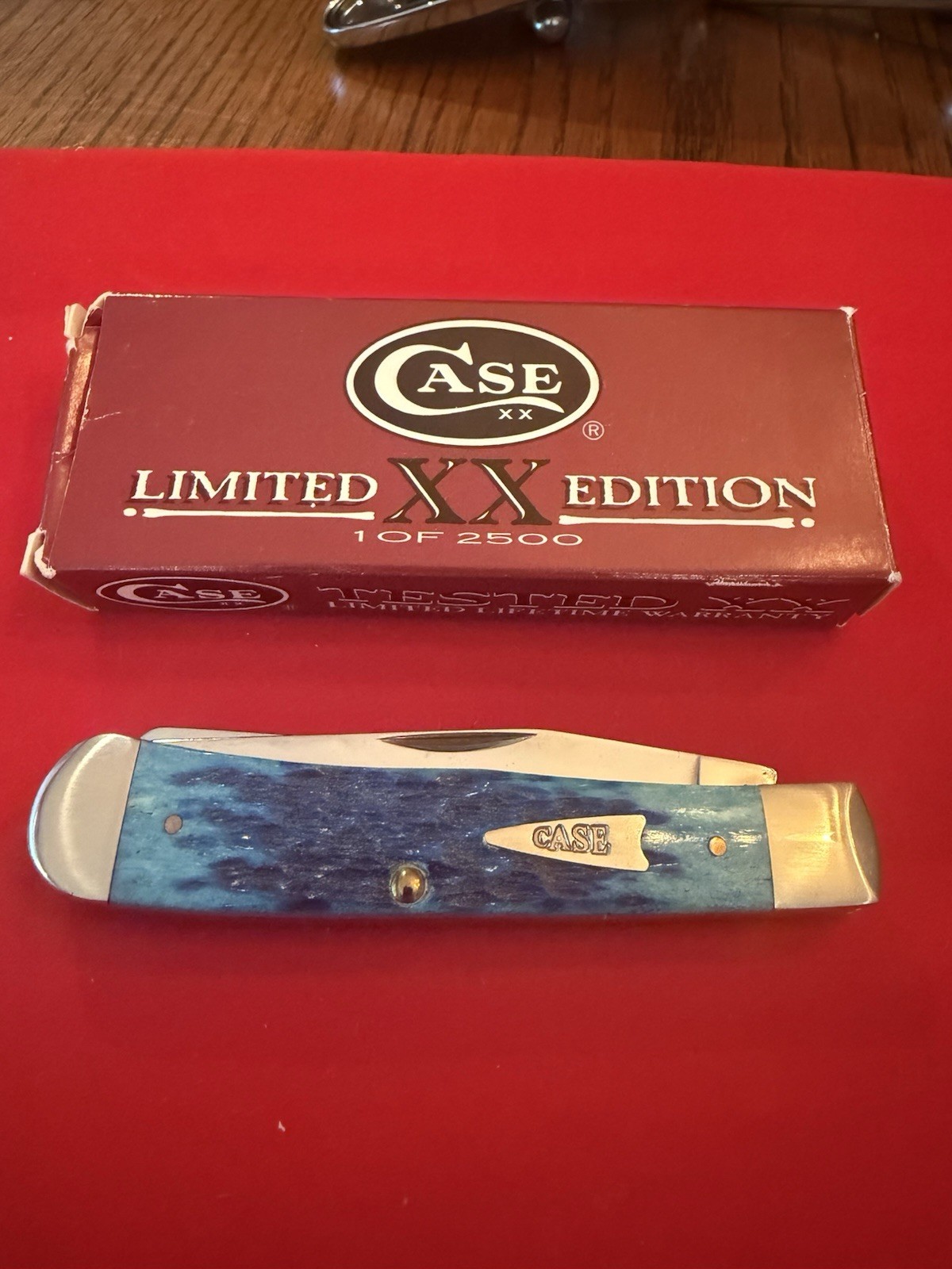 Case XX 2002 limited edition Trapper 1-2500