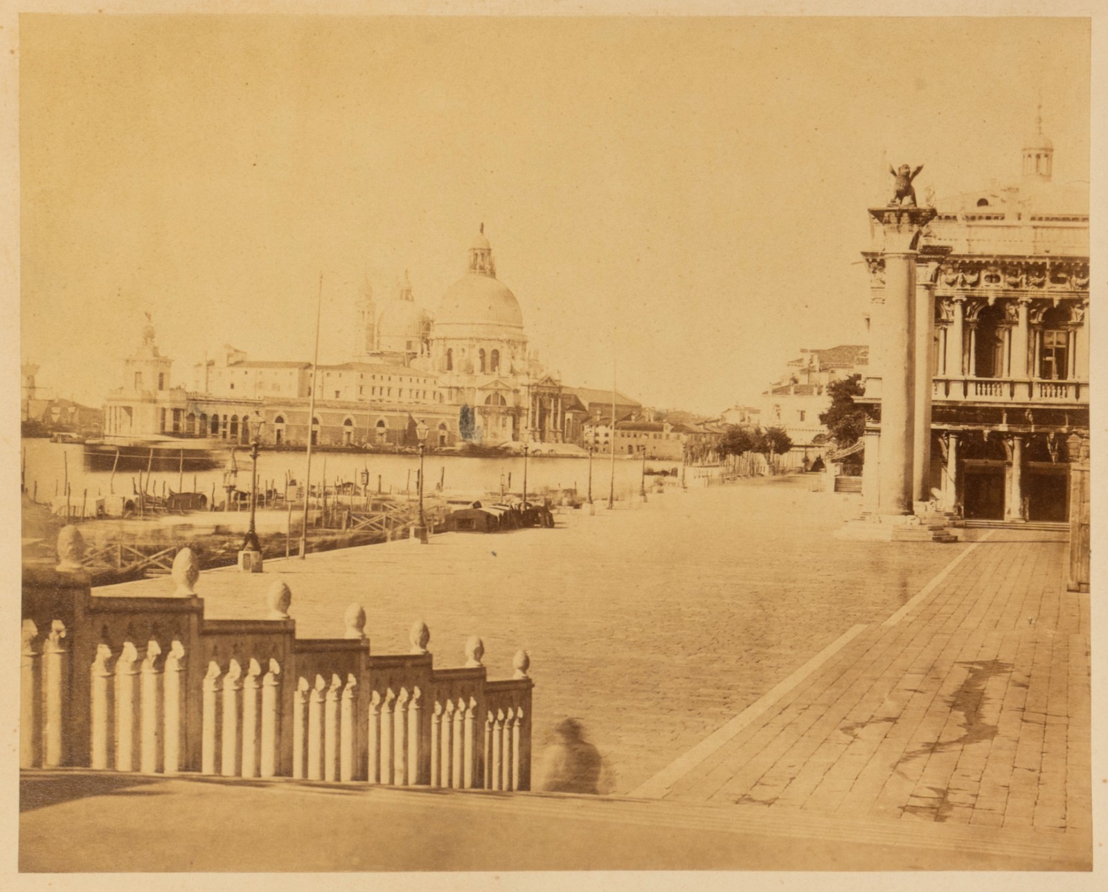 Antique 19th Century Venice Albumen Print, Carlo Naya/Carlo Ponti School
