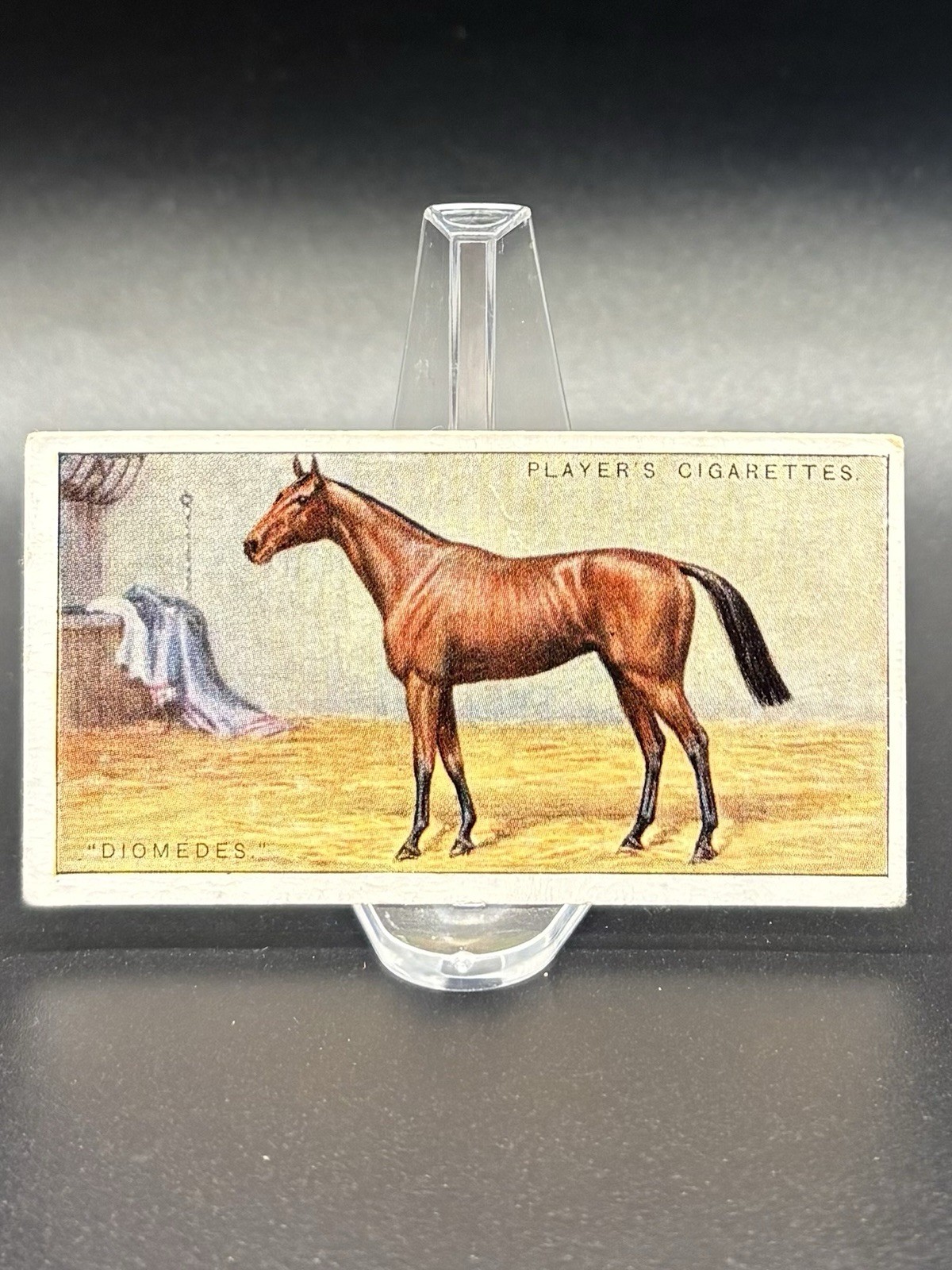 Vintage 1926 Player’s Cigarettes Card Racehorses Series of 25 - Diomedes Vintage 1926 Player’s Cigarettes Card Racehorses Series of 25 - Diomedes