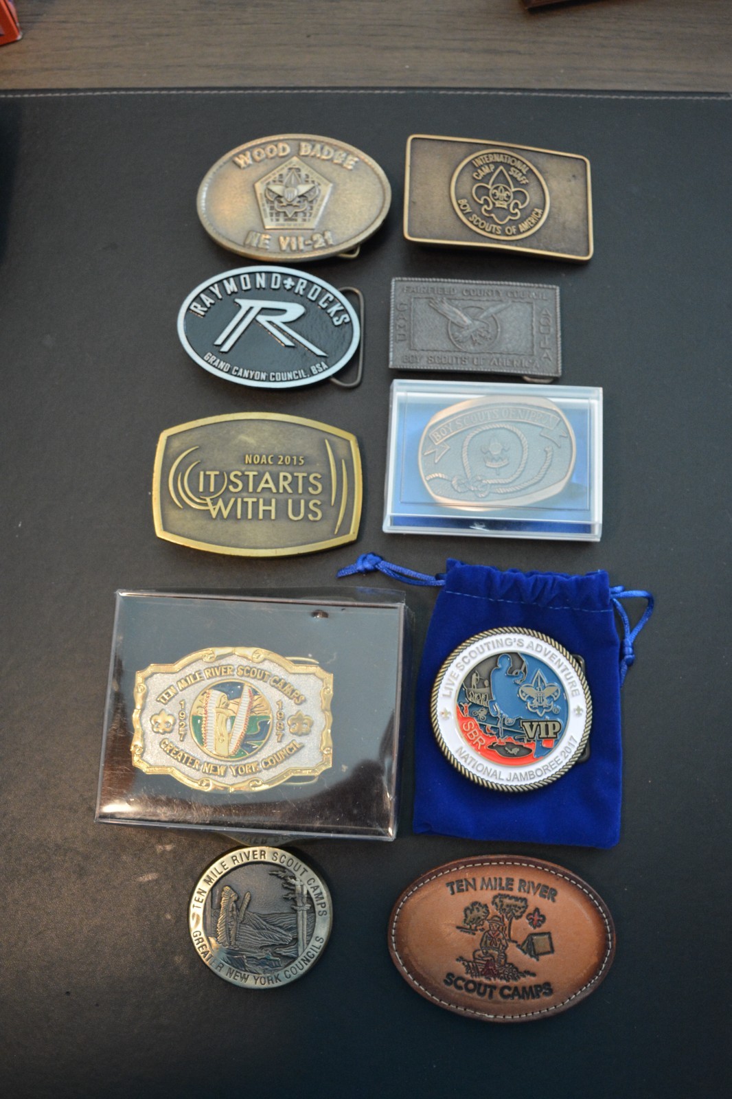 Lot of BSA Belt Buckles 