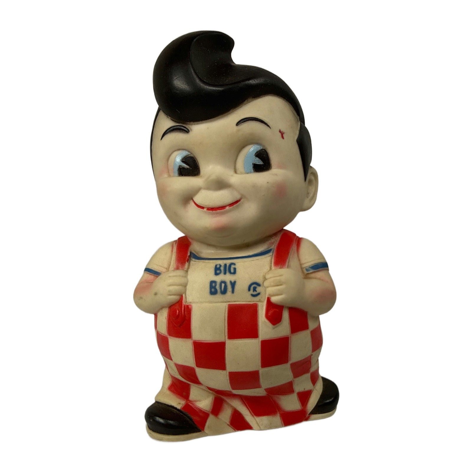 Vintage Bob\'s Vinyl Coin Bank Restaurant Advertising Figure - As Is