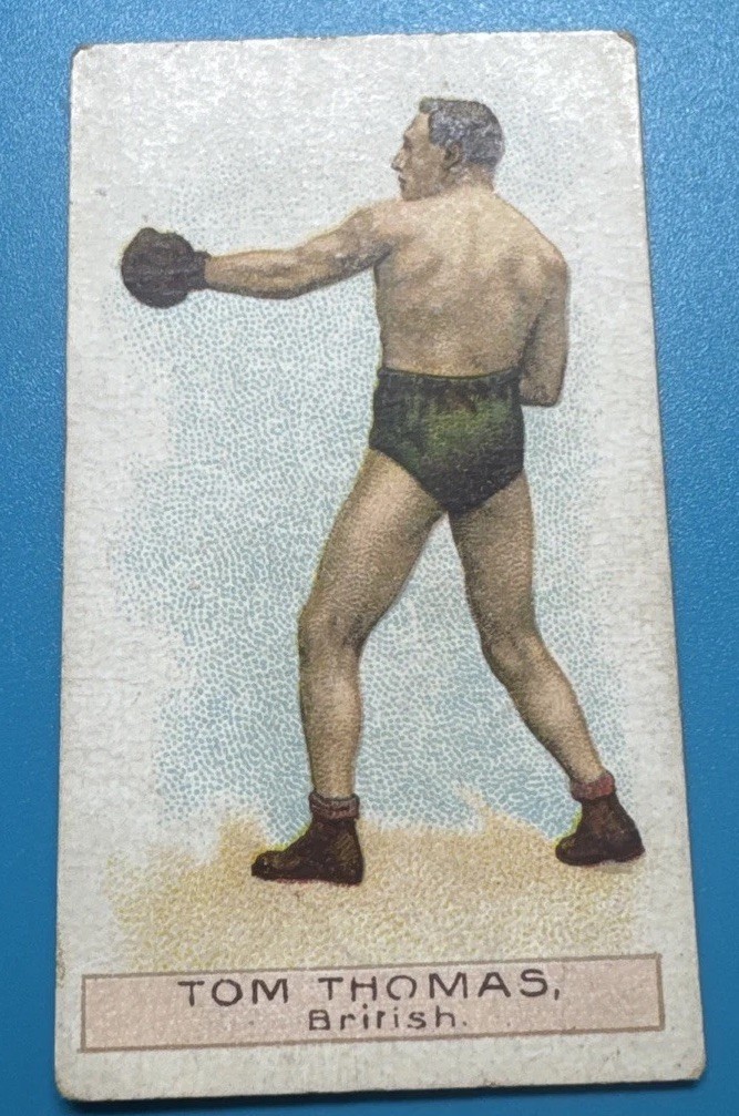 1911 Wills Boxers Var #33 Tom Thomas Scissors Back 1911 Wills Boxers Var #33 Tom Thomas Scissors Back