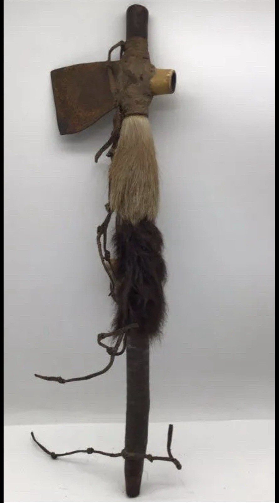 Early 20th Century Native American Made Tomahawk Authentic Coastal Cali. Tribe Early 20th Century Native American Made Tomahawk Authentic Coastal Cali. Tribe