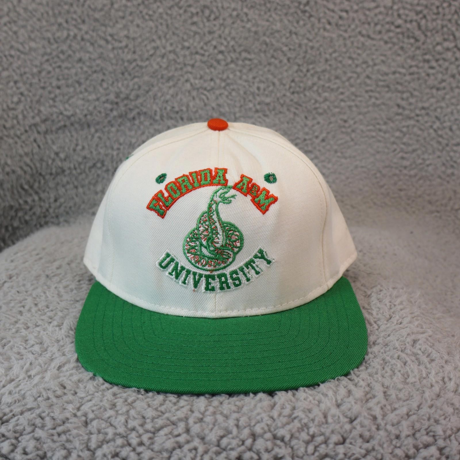 Florida A&M University 6 7/8 Hat Cap Fitted USA Vtg Delong Florida A&M University 6 7/8 Hat Cap Fitted USA Vtg Delong