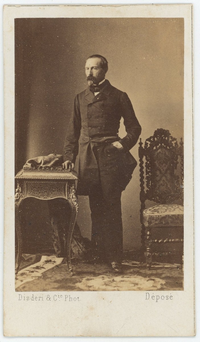 CDV circa 1860. Le général Espinasse par Disdéri in Paris CDV circa 1860. Le général Espinasse par Disdéri in Paris