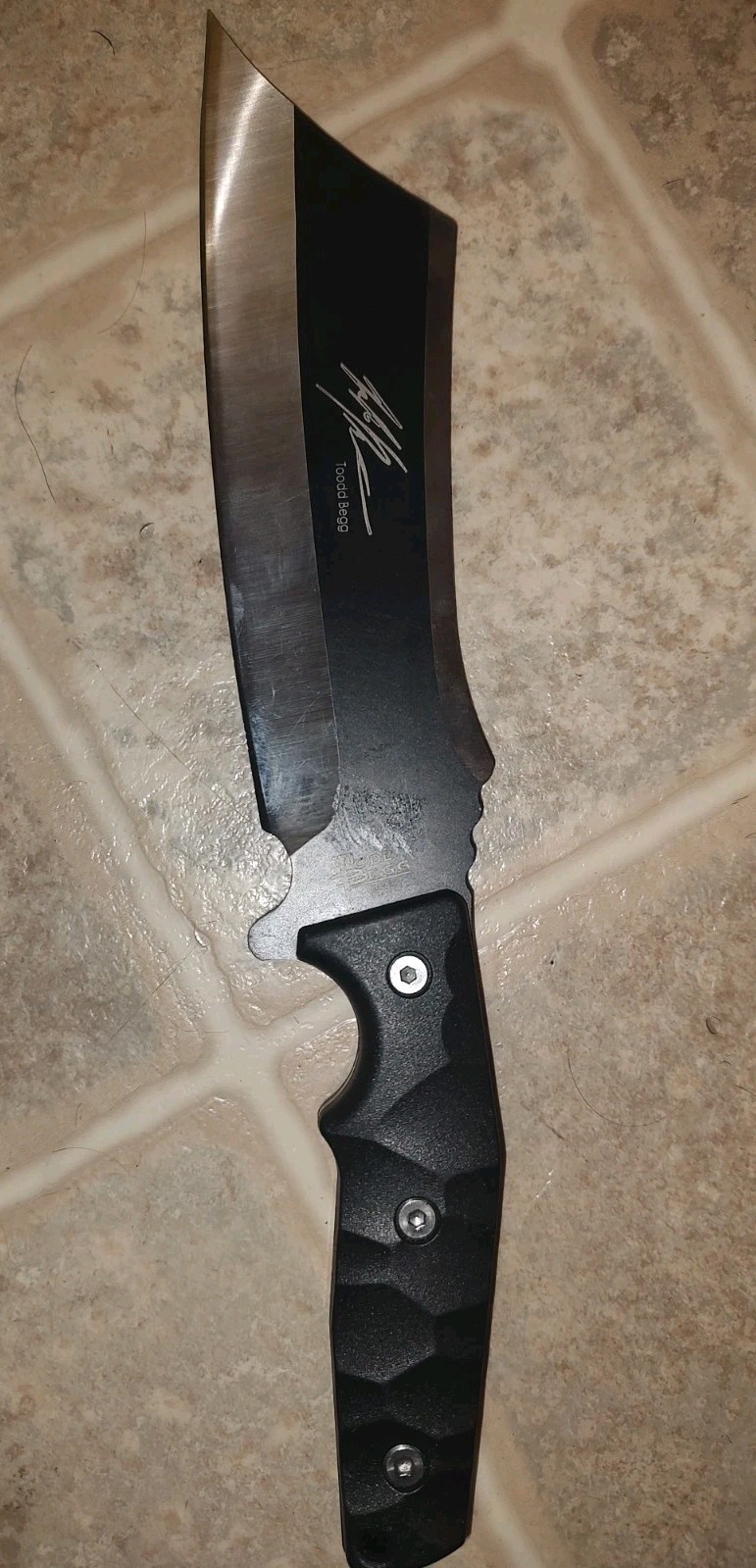 Todd Begg Small Machete 11\