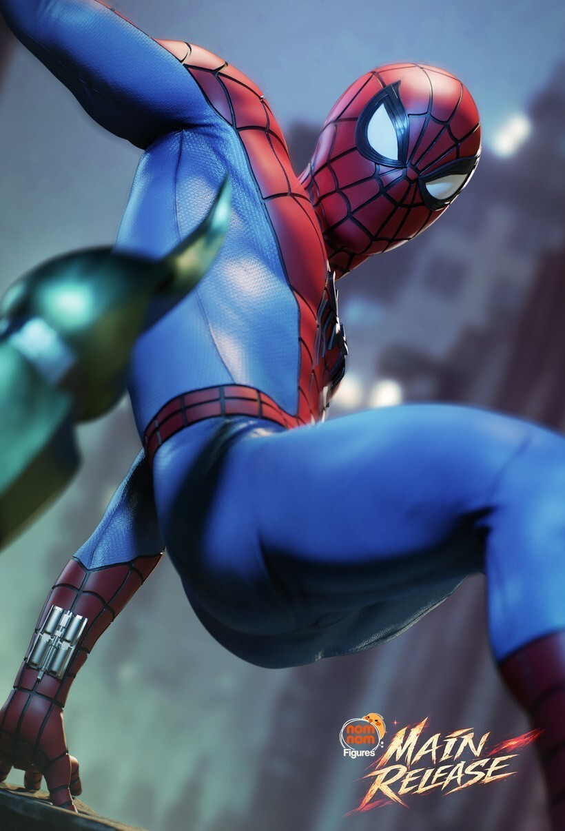 1:8 Spider-Man Marvel Fan Art UNPAINTED High Quality Garage Kit