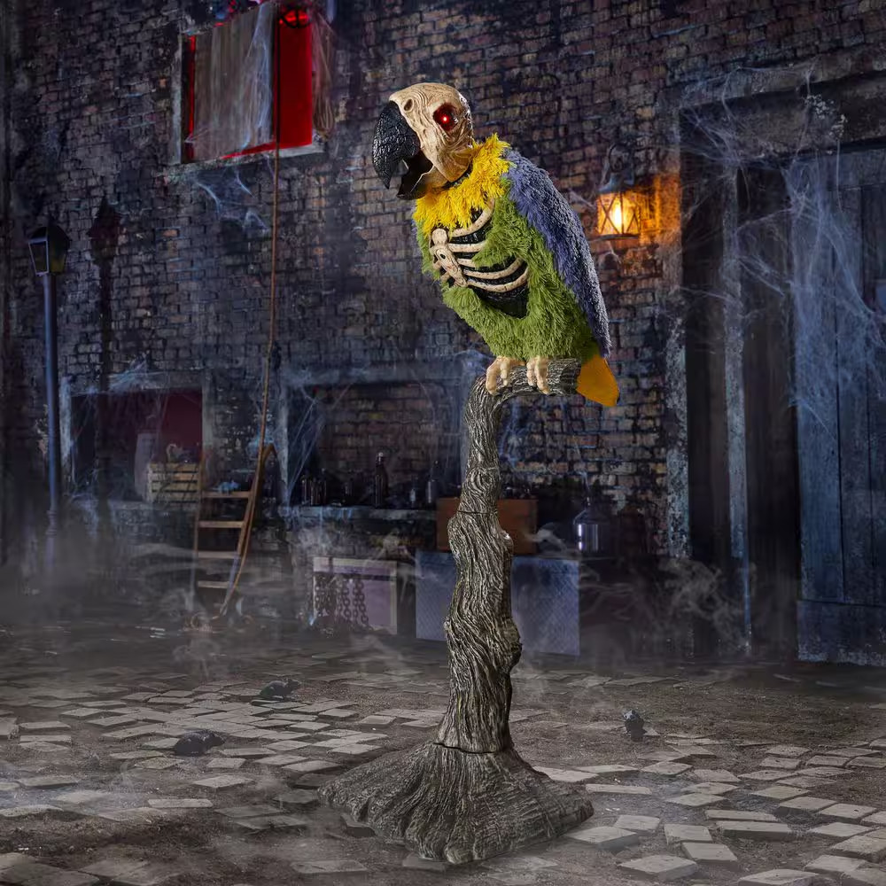 NEW 5FT Dead Water Animated LED Rotwing Parrot NEW 5FT Dead Water Animated LED Rotwing Parrot
