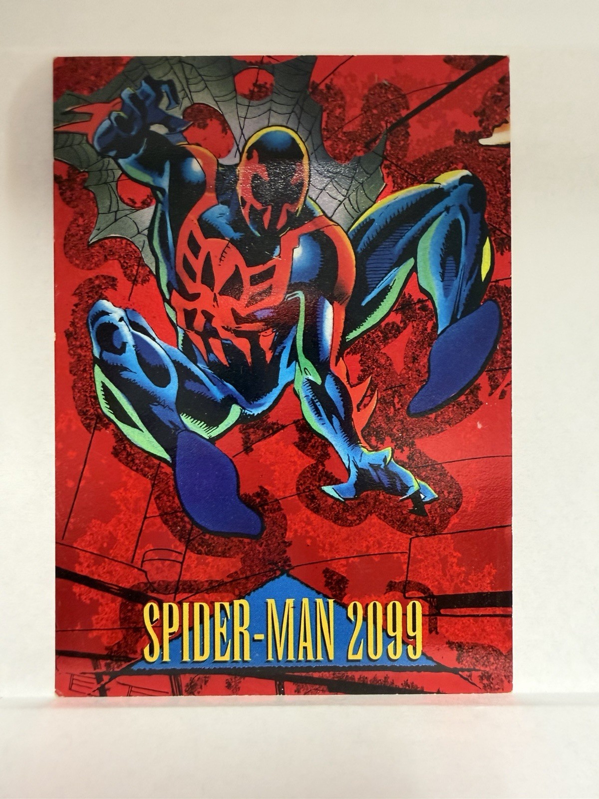 SkyBox 1993 Spider-Man 2099 sample card #5 SkyBox 1993 Spider-Man 2099 sample card #5
