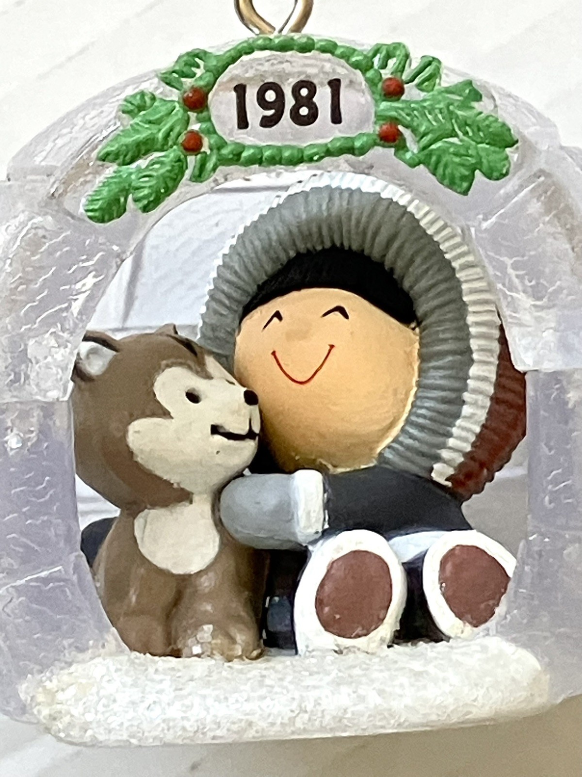Vintage 1981 Hallmark Frosty Friends Christmas Ornament - No Box,  