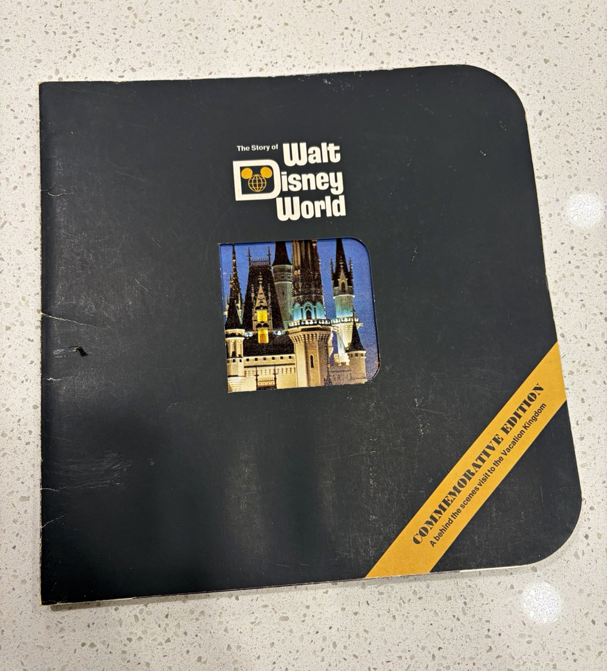 Vintage 70’s Walt Disney World Commemorative Edition Book Mickey Mouse Epcot Vintage 70’s Walt Disney World Commemorative Edition Book Mickey Mouse Epcot