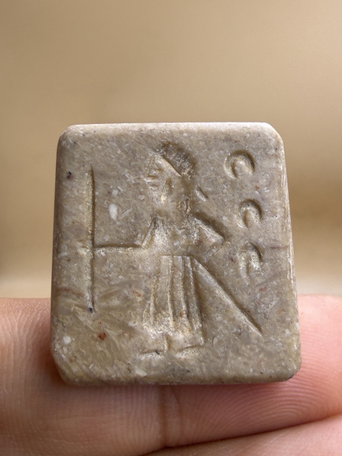 Roman Wonderful Old Intaglio Seal Stone Rare Lovely Unique Stamp