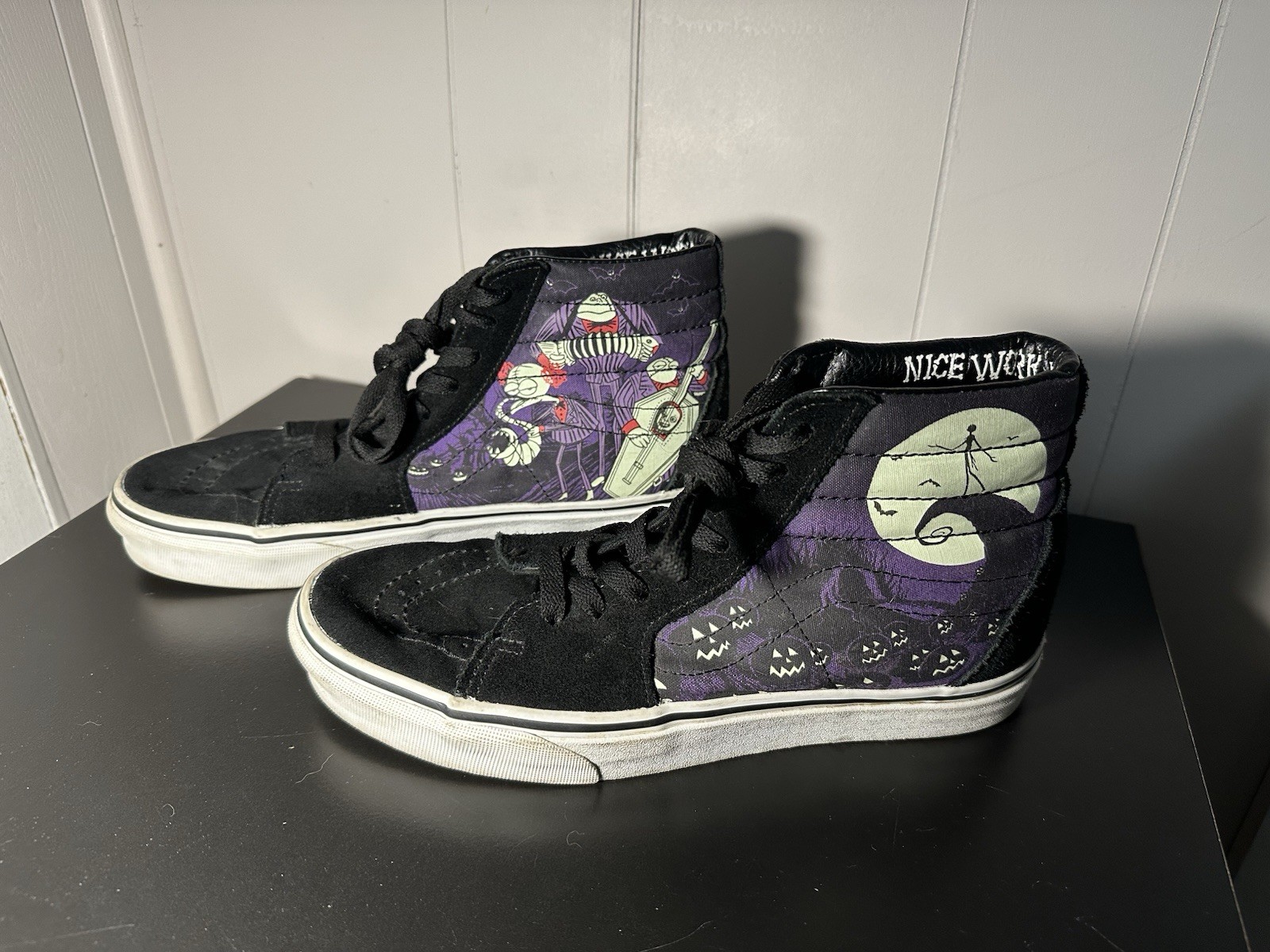 Vans x The Nightmare Before Christmas Sk8-Hi Men’s size 8.5