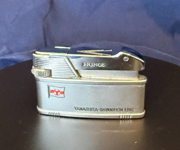 VINTAGE PRINCE CLIPPER CIGARETTE LIGHTER YAMASHITA SHINNIHON CARGO SHIP LINES VINTAGE PRINCE CLIPPER CIGARETTE LIGHTER YAMASHITA SHINNIHON CARGO SHIP LINES