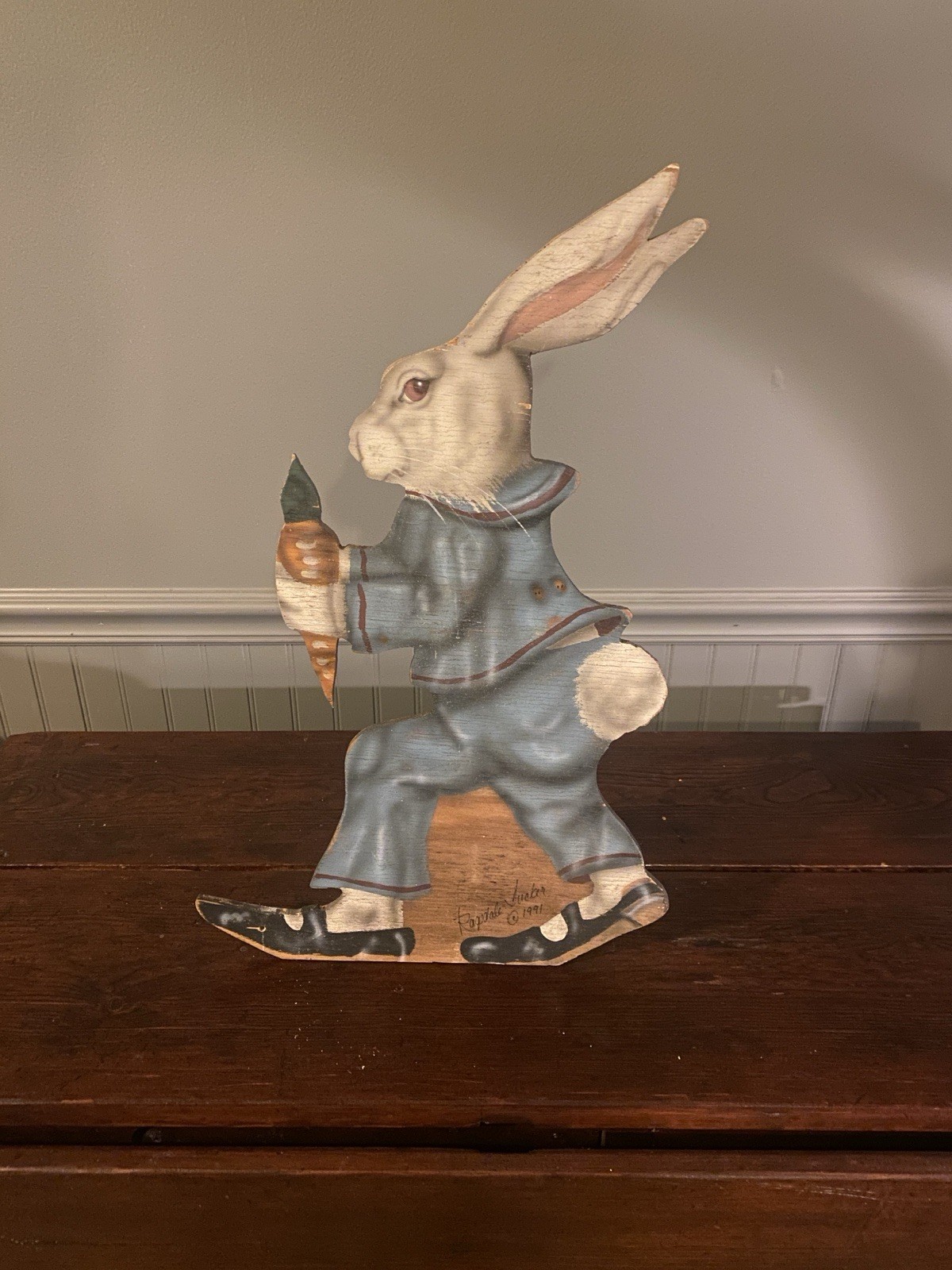 Rare Vtg Boardwalk Originals Peter Cottontail Ragsdale Tucker-1991 *Signed* Rare Vtg Boardwalk Originals Peter Cottontail Ragsdale Tucker-1991 *Signed*