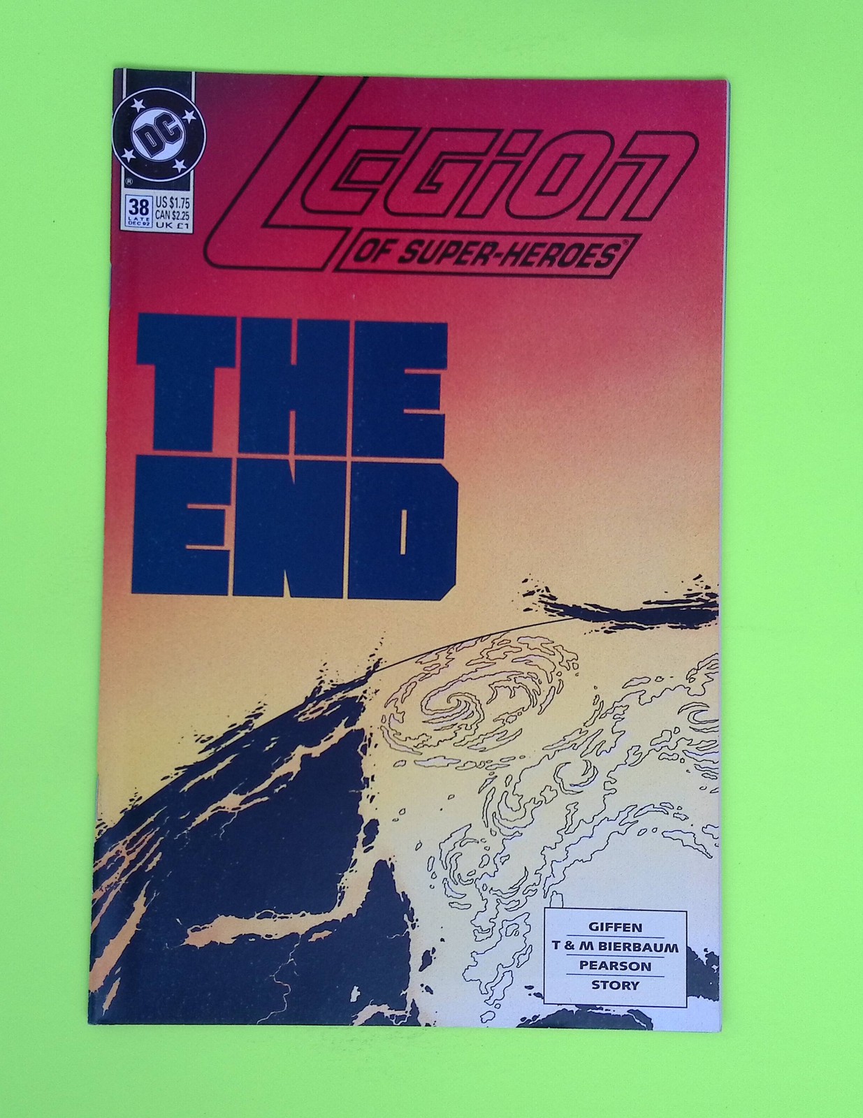 Legion of Super-Heroes #38 Vol. 4 1992 DC Comics 8.0 Comic Book M48-213 Legion of Super-Heroes #38 Vol. 4 1992 DC Comics 8.0 Comic Book M48-213