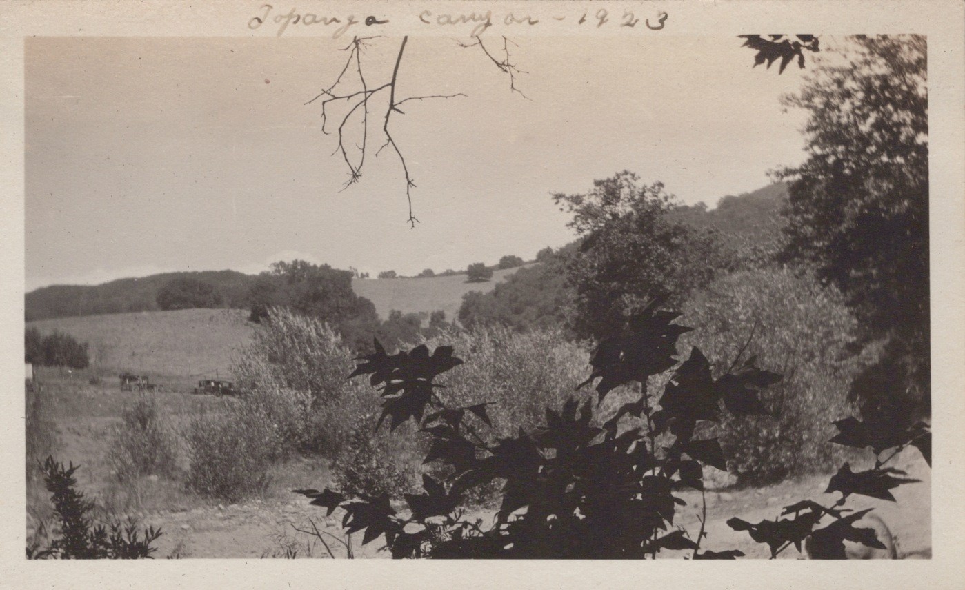 Topanga Canyon Los Angeles CA Antique Rural 1923 - Original Photo