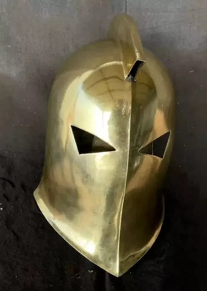 Dr.Fate helmet Antique Historical helmet & Golden Finish+ Free Linear Halloween