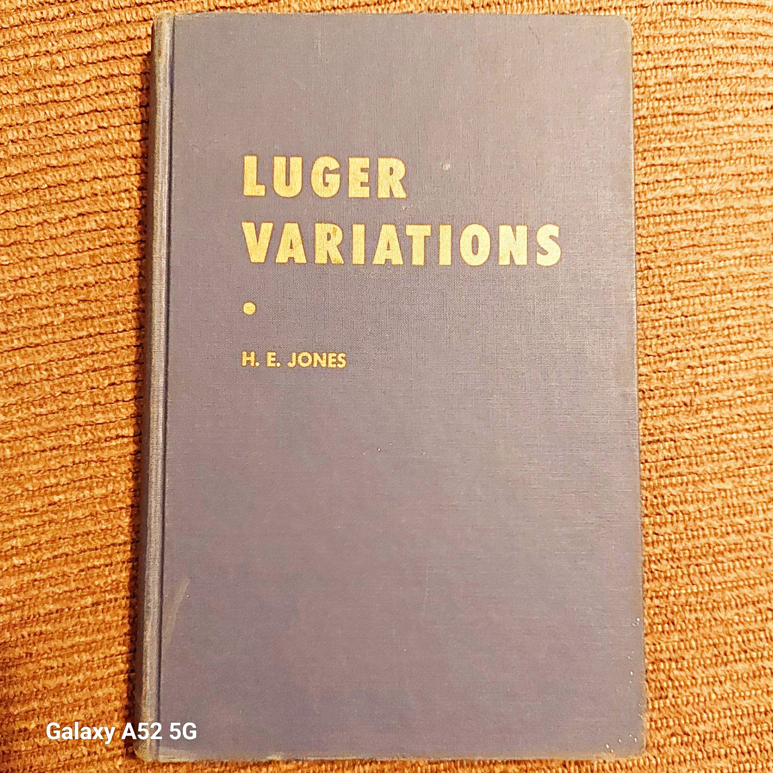 Luger Variations Vol. 1 Illustrated Book by Harry E. Jones (1959)