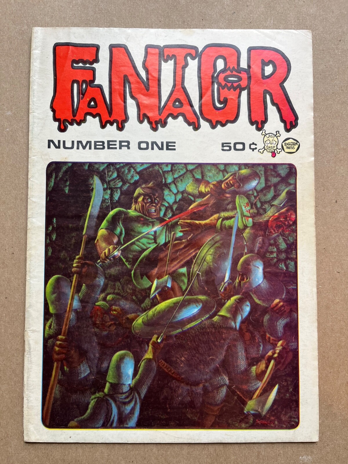 FANTAGOR #1, 2nd PRINTING, Last Gasp (1971) FANTAGOR #1, 2nd PRINTING, Last Gasp (1971)