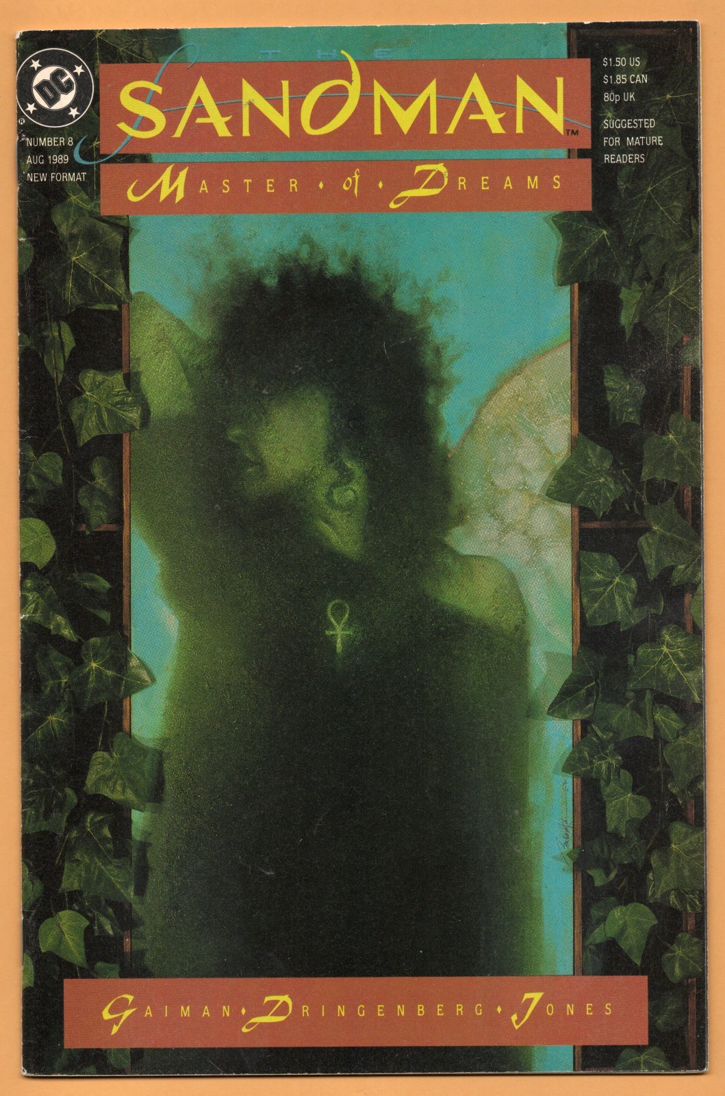 SANDMAN # 8 8.0 VERY FINE 1`ST DEATH SANDMAN # 8 8.0 VERY FINE 1`ST DEATH