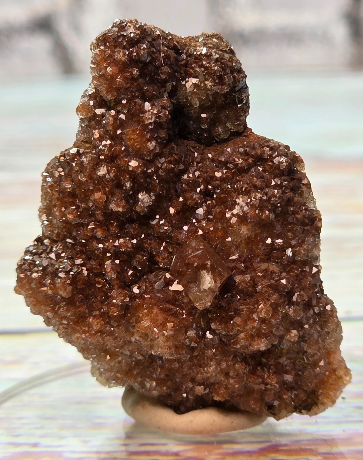 Collector’s Grade Druzy Calcite – Mexico – Display Specimen Included