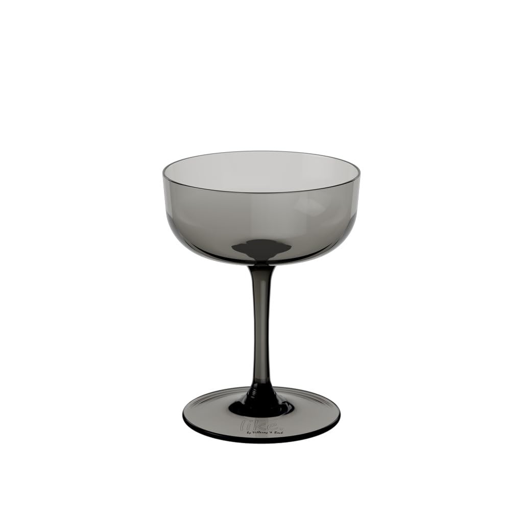 Villeroy & Boch Like Smoke Champagne Bowl Gray Set of 2 Villeroy & Boch Like Smoke Champagne Bowl Gray Set of 2