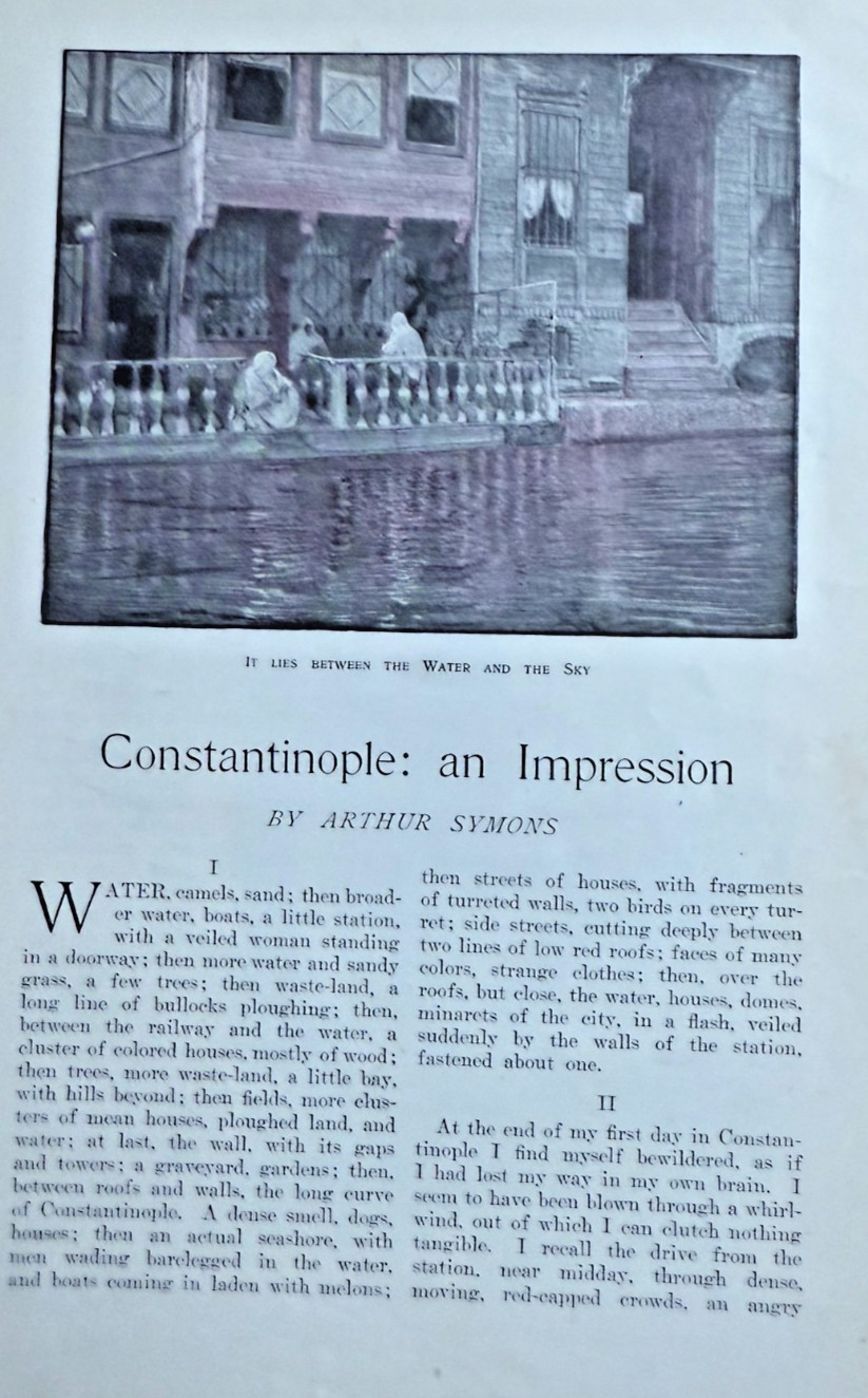 1903 Constantinople Turkey illustrated 1903 Constantinople Turkey illustrated