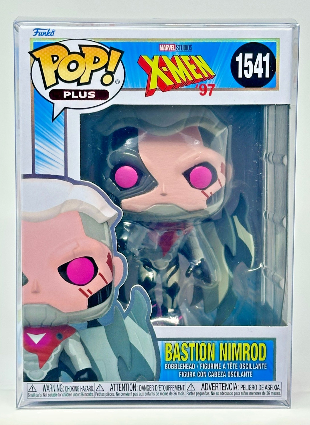 Funko Pop Plus X Men 97 Bastion Nimrod 1541 w/ Protector