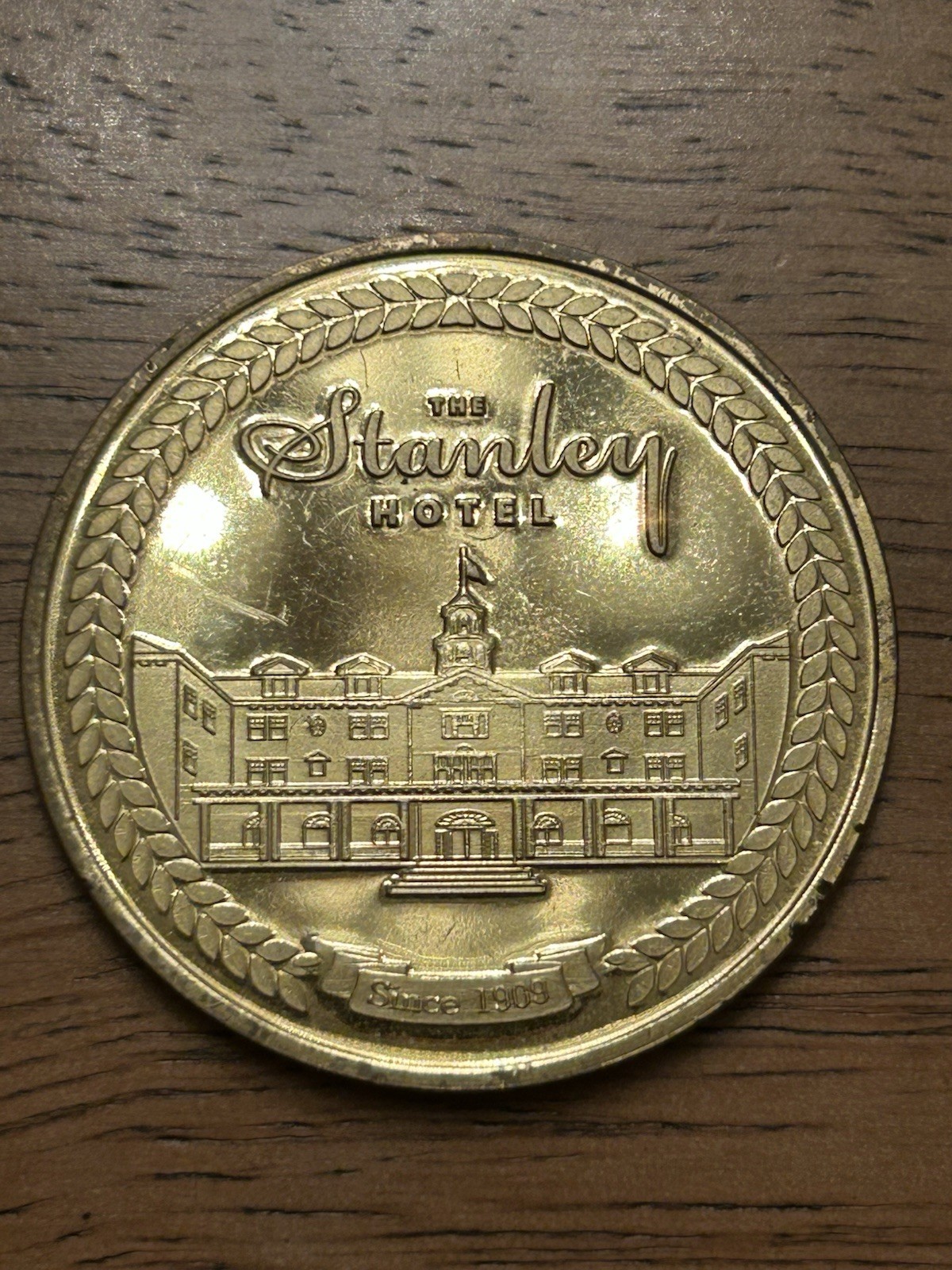 The Stanley Hotel Coin Celebrating 110 Years, Since 1909, Model Z Mountain Wagon