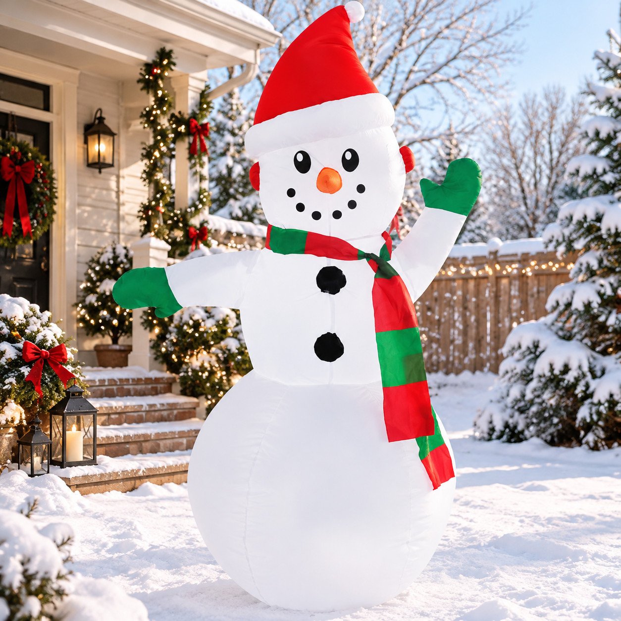 Christmas Inflatables Outdoor Christmas Decorations for Yard 4FT Snowman,Yard Christmas Inflatables Outdoor Christmas Decorations for Yard 4FT Snowman,Yard