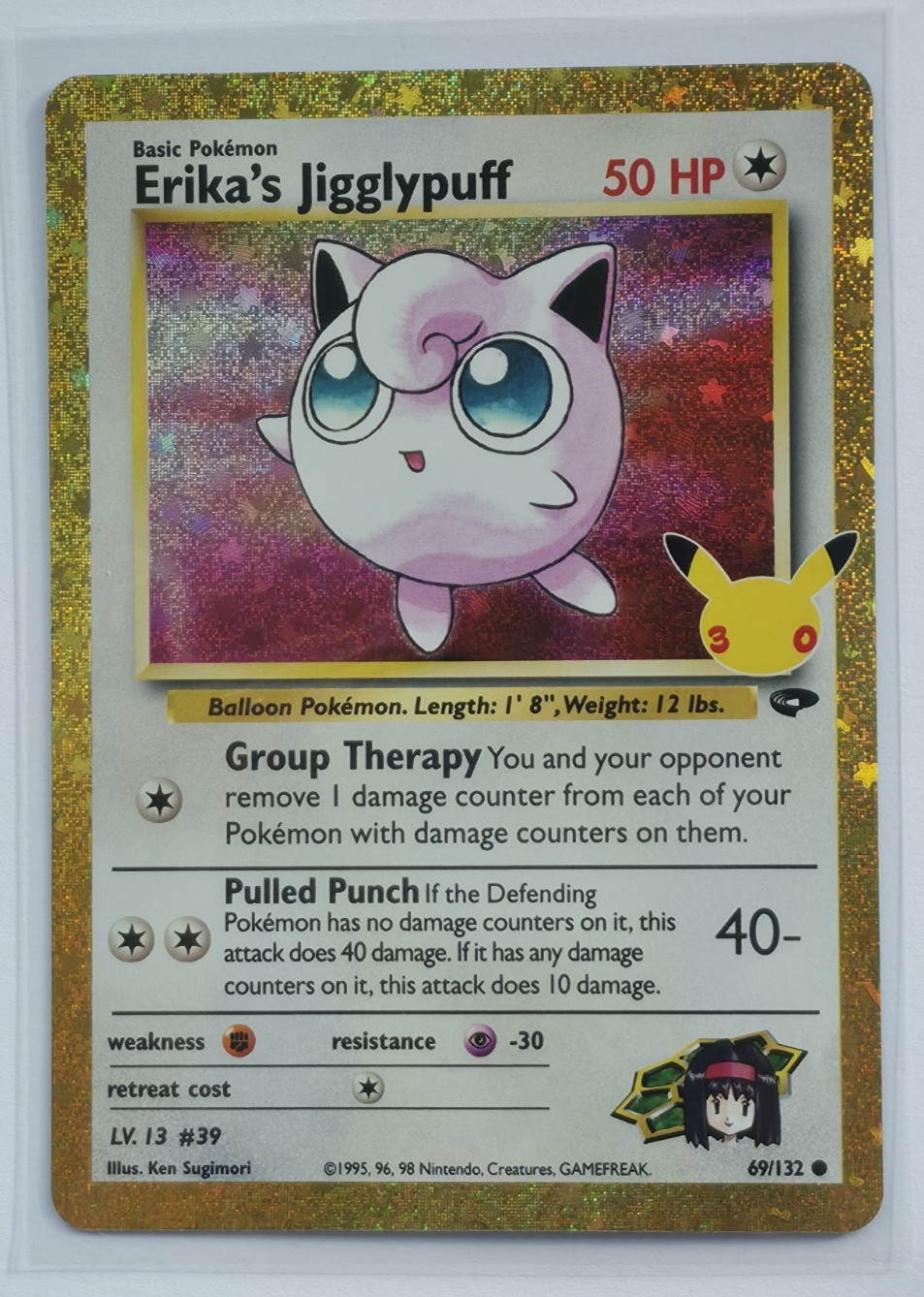 Erika’s Jigglypuff - 69/132 - 30th Celebration Classic Collection - Pokémon TCG Erika’s Jigglypuff - 69/132 - 30th Celebration Classic Collection - Pokémon TCG