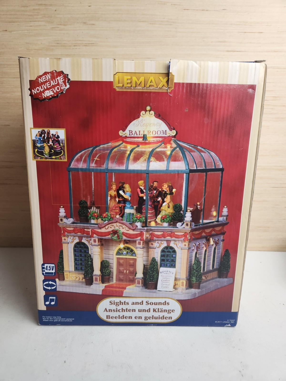 Vintage 2011 Lemax #15227 Village Collection Regency Ballroom 