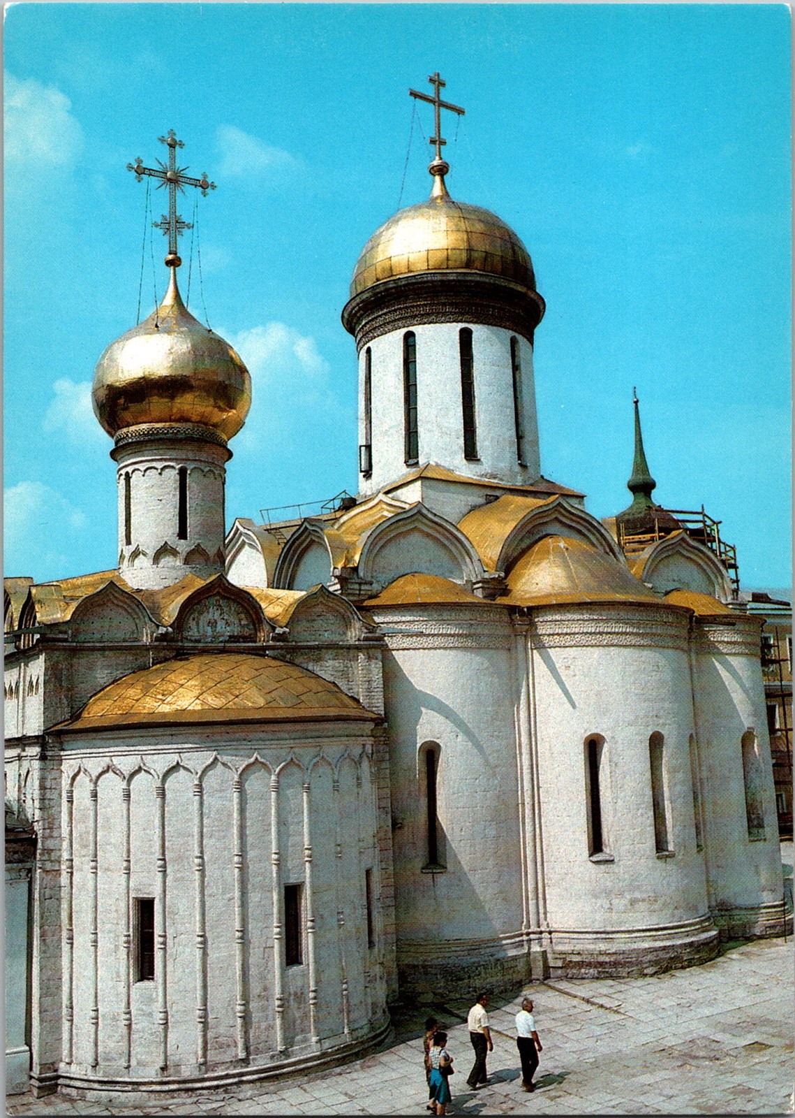 c1988 Cathedral of the Trinity & Chapel St Nicon Zagorsk Russia Continental 4x6\ c1988 Cathedral of the Trinity & Chapel St Nicon Zagorsk Russia Continental 4x6\