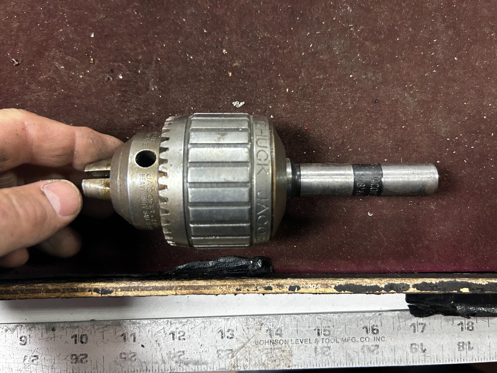 MACHINIST Dr11StCb TOOL LATHE MILL Jacobs Super Ball Bearing Chuck 0 - 1/2 14N MACHINIST Dr11StCb TOOL LATHE MILL Jacobs Super Ball Bearing Chuck 0 - 1/2 14N