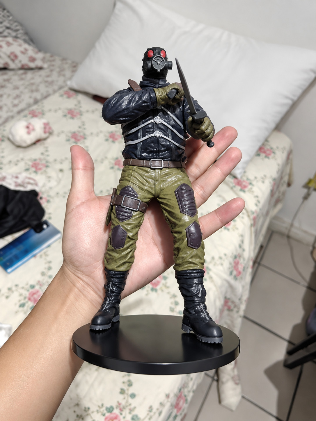 Anime Dorohedoro Kaiman Shin Gas Mask Action Figure Collectible Model New Toy