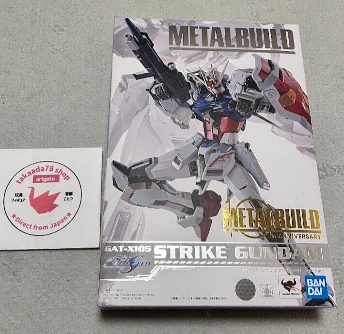 Metal Build Strike Gundam Bandai Metal Build 10th Anniversary ver. Japan New